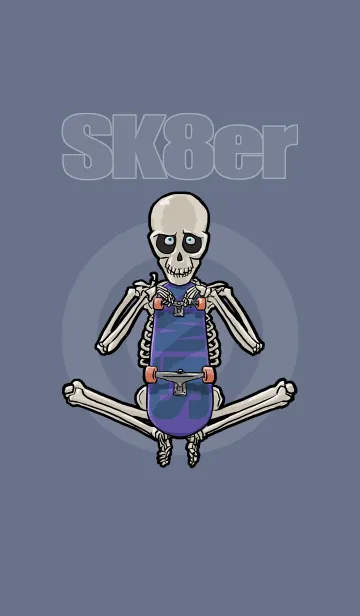 [LINE着せ替え] Sk8erSkullの画像1