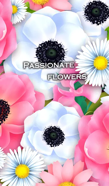 [LINE着せ替え] Passionate flowersの画像1