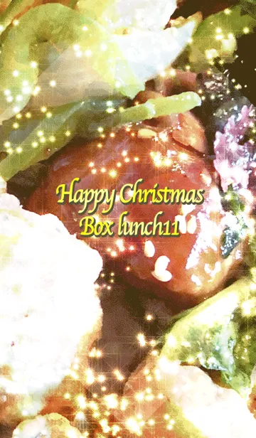 [LINE着せ替え] Happy Christmas Box lunch11の画像1