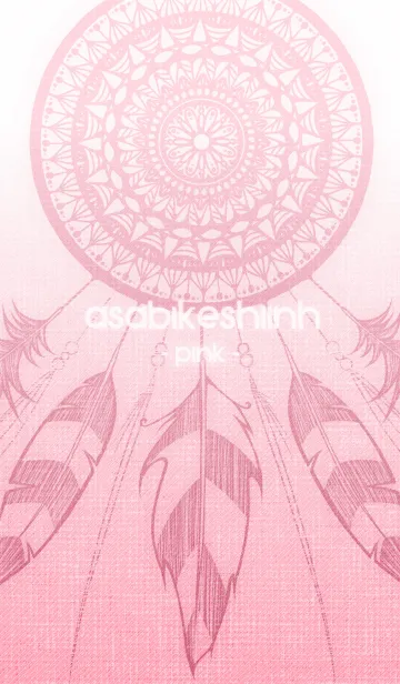 [LINE着せ替え] dreamcatcher pinkの画像1