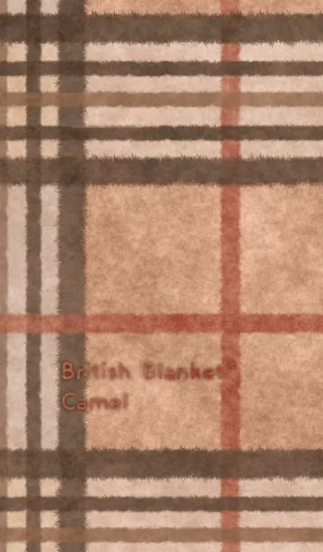 [LINE着せ替え] British Blanket*Camel＠冬特集の画像1