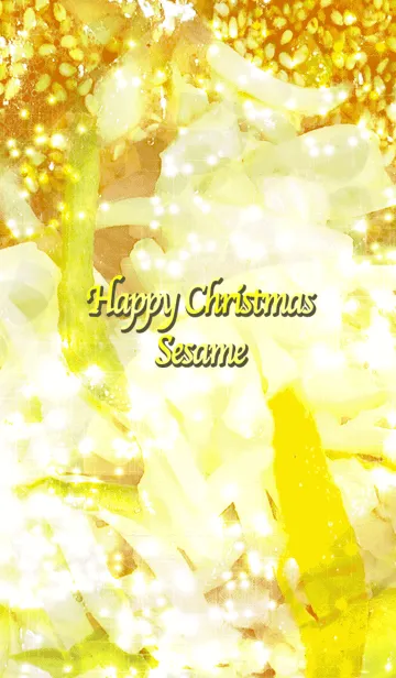 [LINE着せ替え] Happy Christmas Sesameの画像1