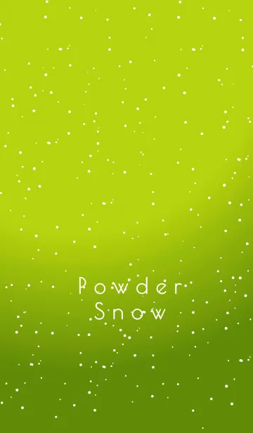 [LINE着せ替え] パウダー スノー スタイル 9の画像1