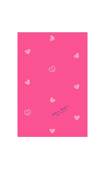 [LINE着せ替え] SMILE HEART - Simple collection -の画像1