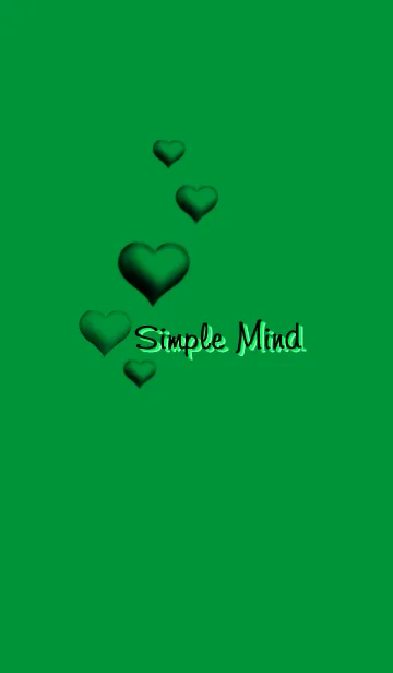 [LINE着せ替え] Simple Mind-Green-の画像1