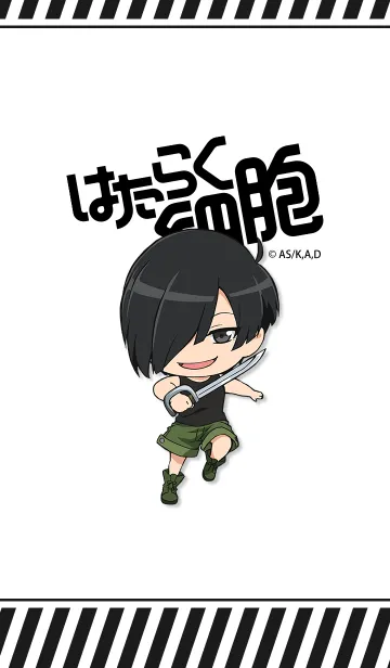 [LINE着せ替え] TVアニメ「はたらく細胞」NK細胞の画像1