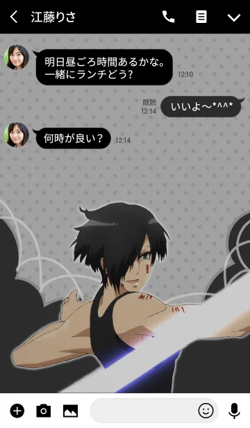 [LINE着せ替え] TVアニメ「はたらく細胞」NK細胞の画像3