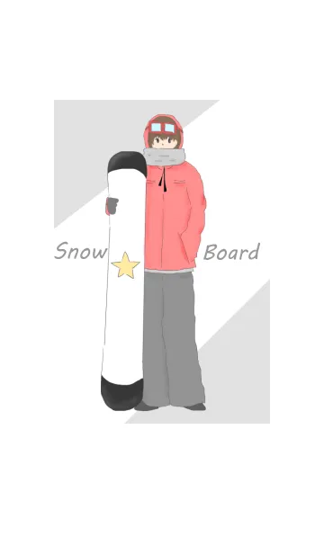 [LINE着せ替え] Snowboard@冬特集の画像1