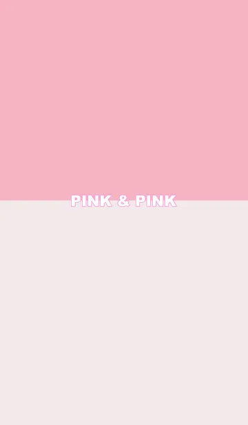[LINE着せ替え] ピンク＆ピンク No.1の画像1