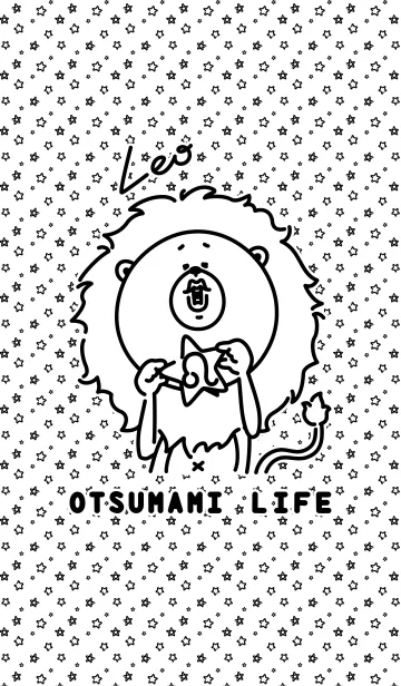 [LINE着せ替え] OTSUMAMI LIFE（しし座編）の画像1