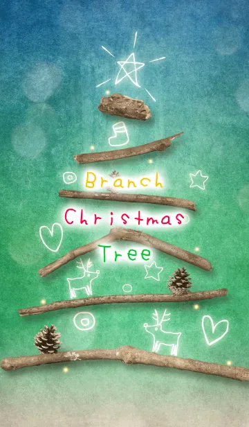 [LINE着せ替え] Branch Christmas Tree @冬特集の画像1