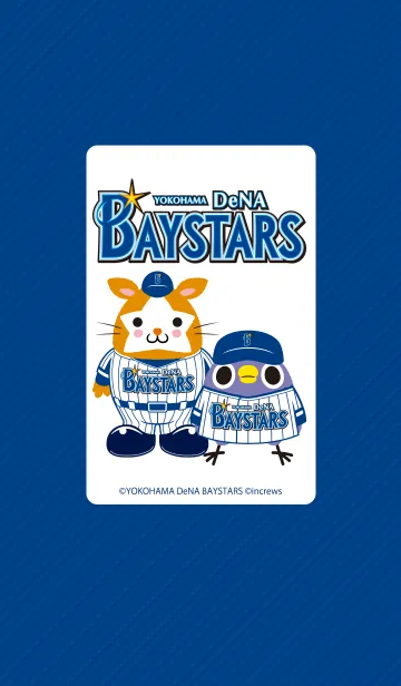 [LINE着せ替え] 横浜DeNAベイスターズ×めんトリの画像1