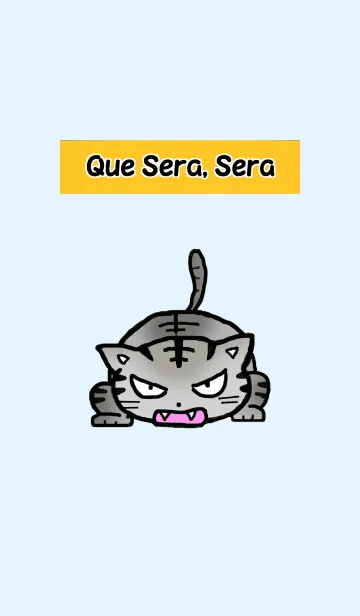 [LINE着せ替え] ケ・セラ・セラ 猫の人生の画像1