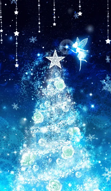 [LINE着せ替え] ティンカー・ベルのクリスマスの画像1