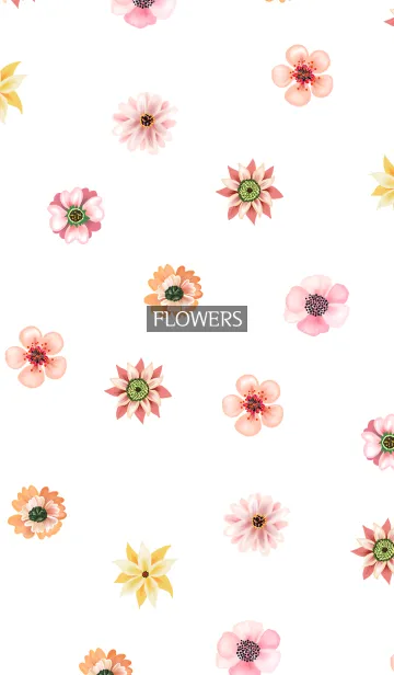 [LINE着せ替え] AHNs new FLOWERS 001の画像1