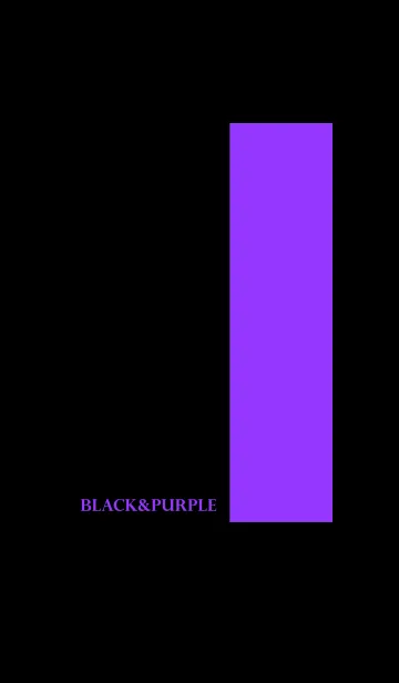 [LINE着せ替え] シンプル 紫と黒 ロゴ無し No.4-2の画像1
