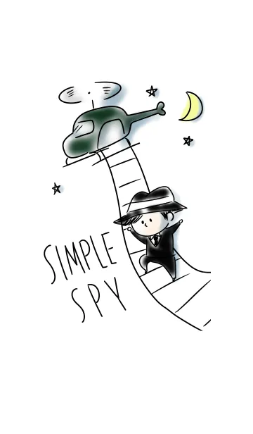[LINE着せ替え] シンプル スパイの画像1