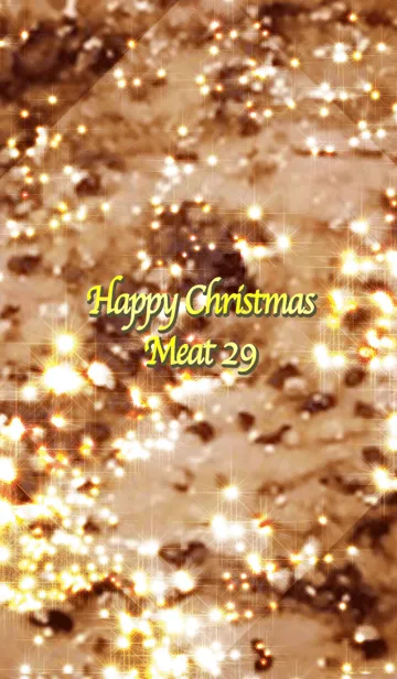 [LINE着せ替え] Happy Christmas Meat 29の画像1