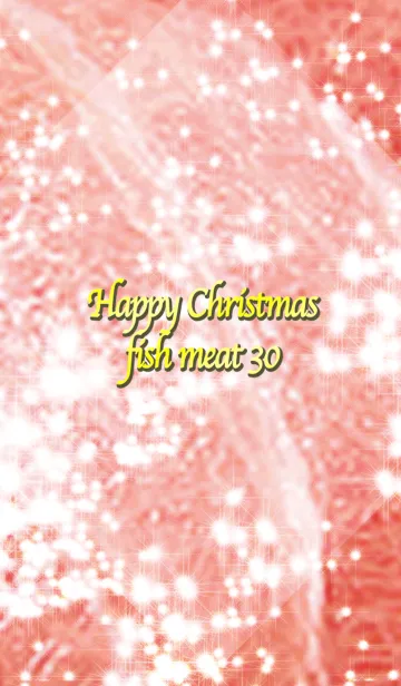 [LINE着せ替え] Happy Christmas fish meat 30の画像1