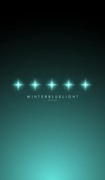[LINE着せ替え] WINTER BLUE STARLIGHT @冬特集の画像1