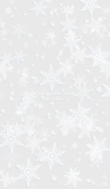 Winter in the snow like a race＠冬特集の着せ替えメイン画像