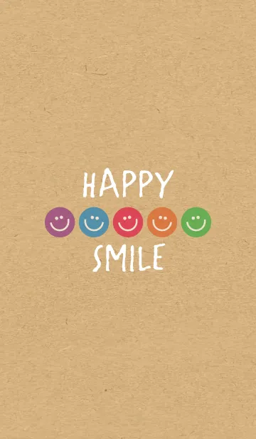 [LINE着せ替え] HAPPY FIVE SMILE - KRAFT2 -の画像1