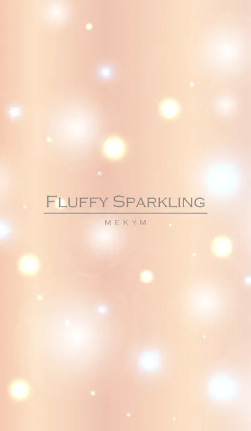 [LINE着せ替え] Fluffy Sparkling 3 @冬特集の画像1