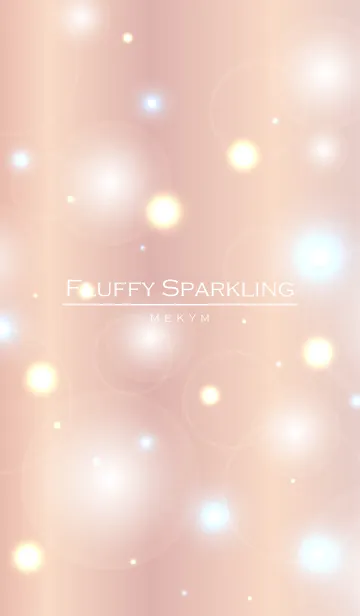 [LINE着せ替え] Fluffy Sparkling 5 @冬特集の画像1