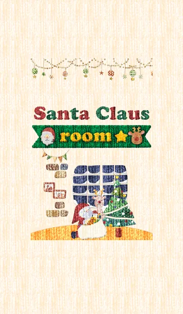 [LINE着せ替え] サンタのお部屋＠冬特集の画像1