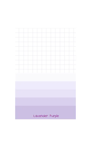 [LINE着せ替え] Word - Lavender Purpleの画像1