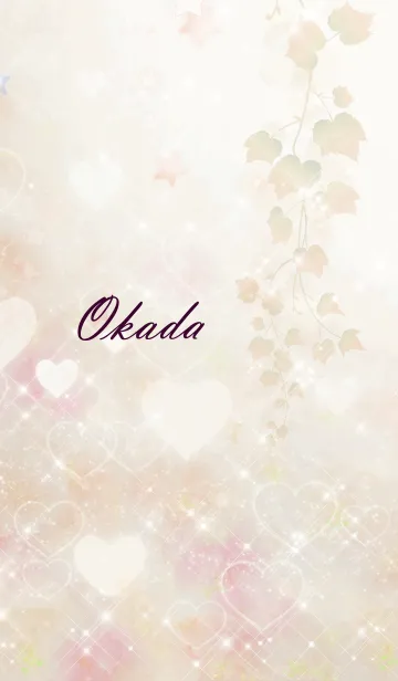 [LINE着せ替え] No.194 おかだ♥LOVE♥恋愛運上昇♥の画像1