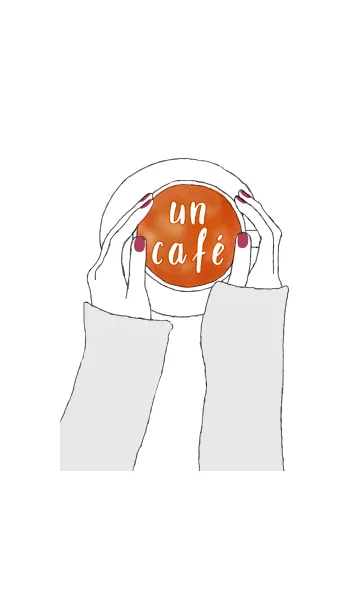 [LINE着せ替え] un caféの画像1