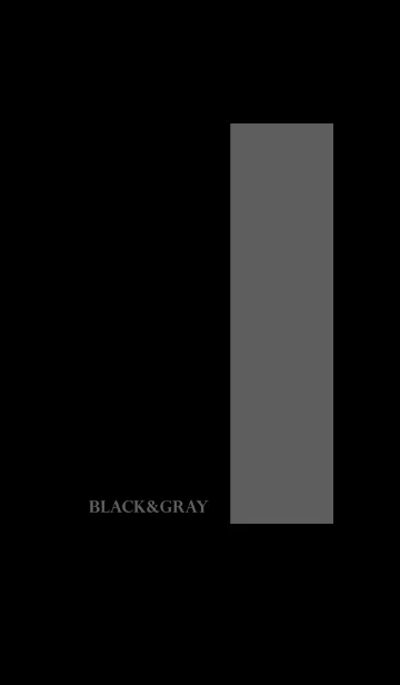 [LINE着せ替え] シンプル グレーと黒 ロゴ無し No.4-2の画像1