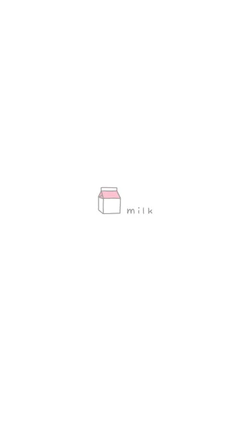 [LINE着せ替え] ミニピンクミルクの画像1