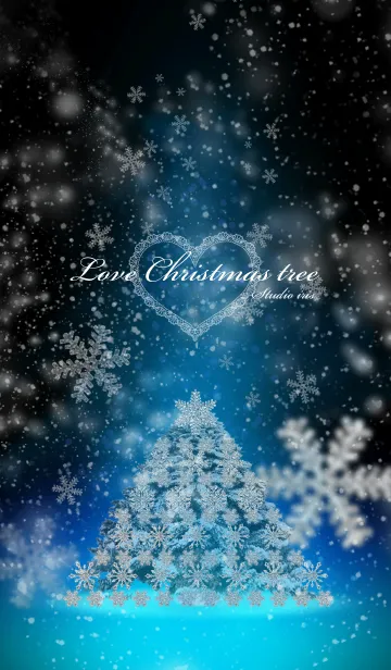 [LINE着せ替え] 恋愛運上昇 Love Christmas tree ＠冬特集の画像1