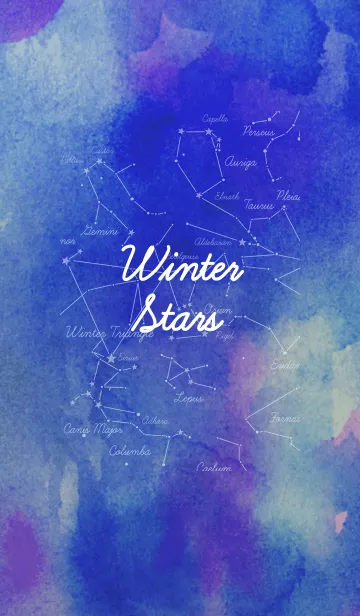 [LINE着せ替え] Winter Stars@冬特集の画像1