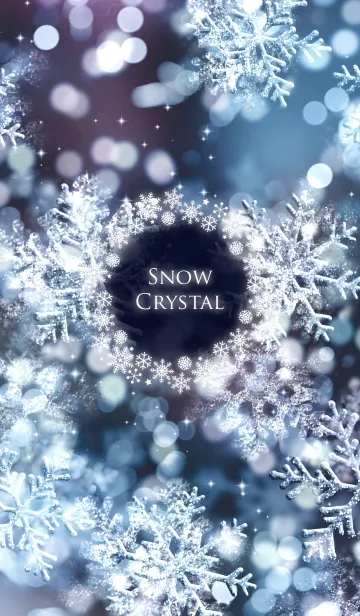 [LINE着せ替え] Snow Crystal *の画像1