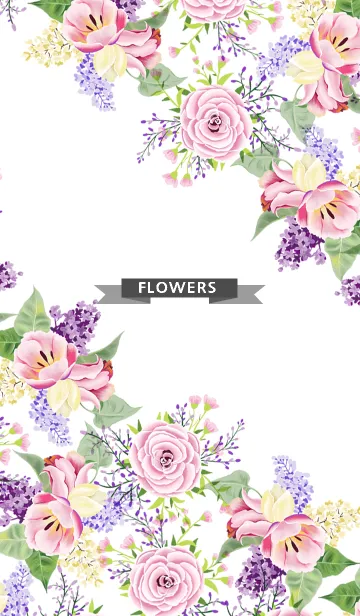 [LINE着せ替え] AHNs new FLOWERS 006の画像1