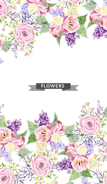 [LINE着せ替え] AHNs new FLOWERS 004の画像1
