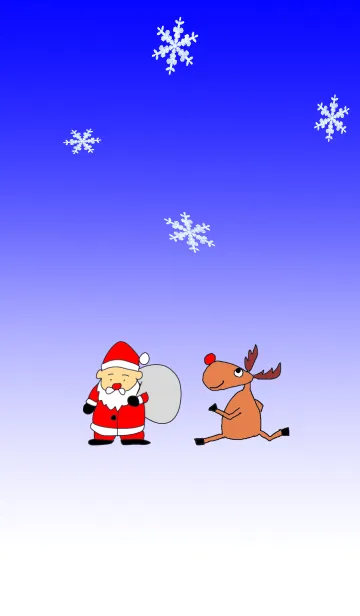 [LINE着せ替え] じぃじまる クリスマス着せかえの画像1