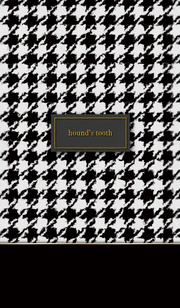 [LINE着せ替え] hound's tooth patternの画像1