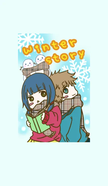 [LINE着せ替え] Winter story(雪）の画像1