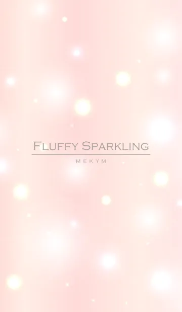 [LINE着せ替え] Fluffy Sparkling 8の画像1