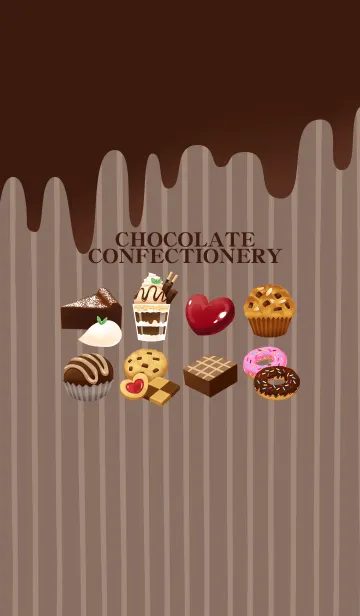 [LINE着せ替え] -CHOCOLATE CONFECTIONERY-の画像1
