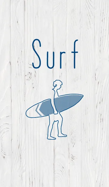 [LINE着せ替え] on-e-line art -Surf-の画像1