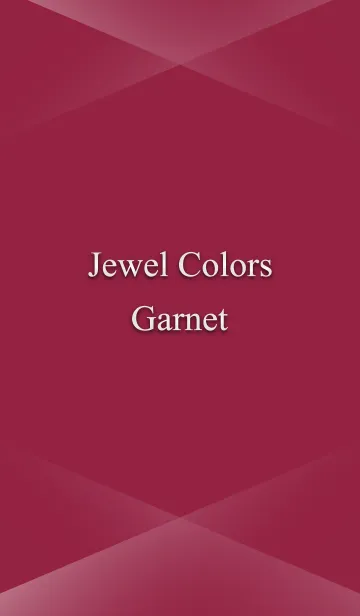 [LINE着せ替え] Jewel Colors Garnetの画像1