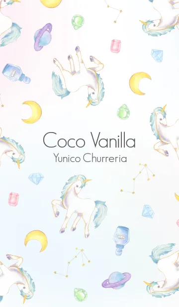 [LINE着せ替え] coco vanilla -Yunico Churreria 2-の画像1