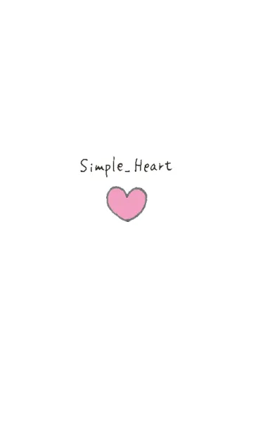 [LINE着せ替え] Simple_Heartの画像1