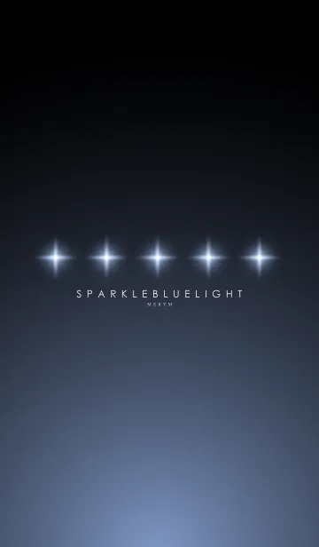 [LINE着せ替え] SPARKLE BLUE STARLIGHTの画像1