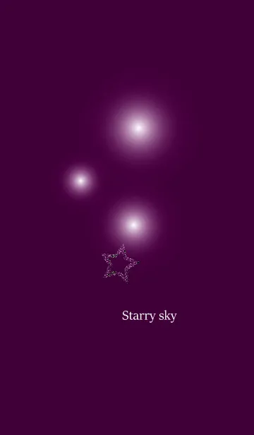 [LINE着せ替え] Starry Starry Sky4の画像1